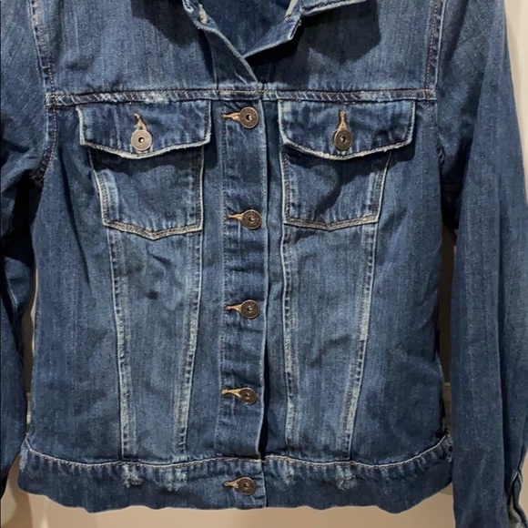Paige Distressed Classic Jean Jacket EUC - Picture 5 of 15